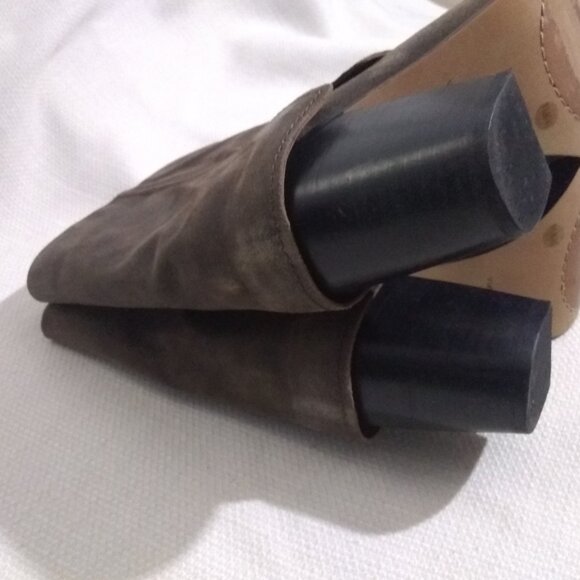 Vince Camuto Women's Alolison Leather Cuffed Boots sz 9.5 Tobacco - Picture 16 of 16